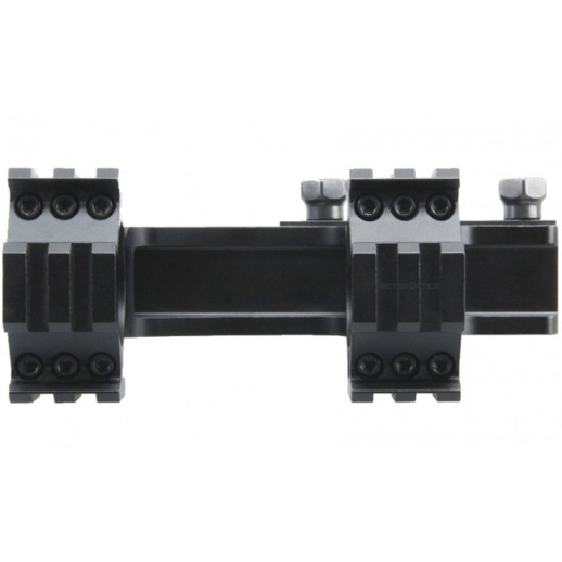 Моноблок Vector Optics 30 мм AR с планками Пикатини на кольцах по бокам и сверху.