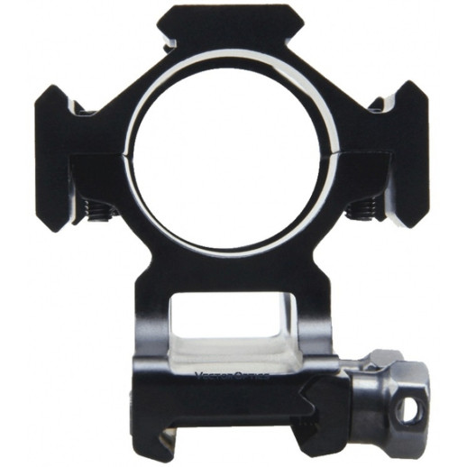 Моноблок Vector Optics 30 мм AR с планками Пикатини на кольцах по бокам и сверху.