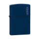 Зажигалка Zippo 239 Navy Matte, LOGO 239ZL