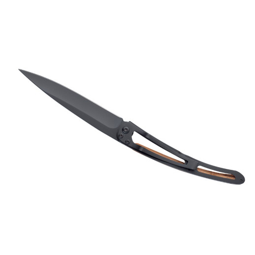 Нож Deejo Wood Black 37 g, Juniper