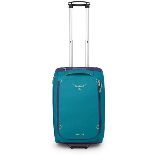 Сумка на колесах Osprey Daylite Carry-On Wheeled Duffel 40 blue spikemoss/alkaline - O/S - синий/бирюзовый