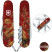 Складной нож Victorinox SPARTAN ZODIAC Золотая змея 1.3603.Z4200pk