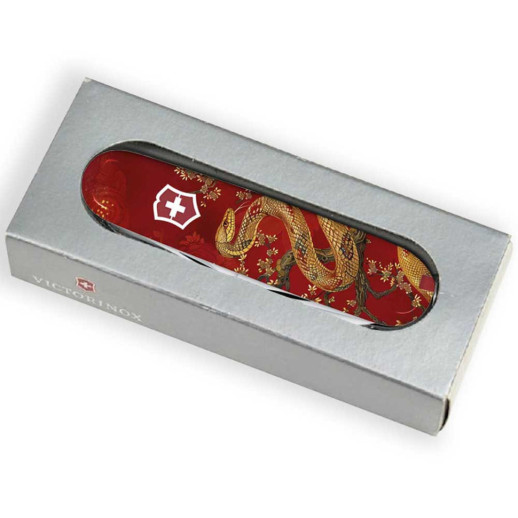 Складной нож Victorinox SPARTAN ZODIAC Золотая змея 1.3603.Z4200pk