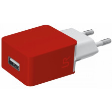 Сетевое зарядное устройство Trust URBAN Smart Wall Charger (red)