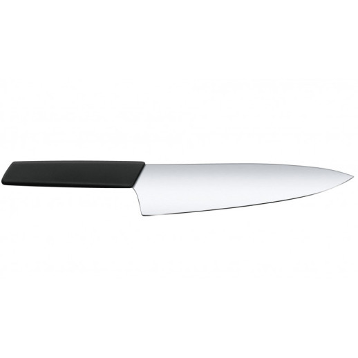 Кухонный нож Victorinox Swiss Modern Carving 20 см широк. с черн. ручкой (блистер)