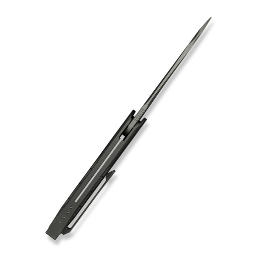 Нож складной туристический Weknife Hull (9.9 см) Bohler M390 / Titanium серый
