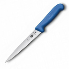 Нож кухонный Victorinox Fibrox Filleting Flex филейный 18 см синий