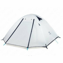 Палатка Naturehike P-Series NH18Z033-P, 210T / 65D, трехместная, белый