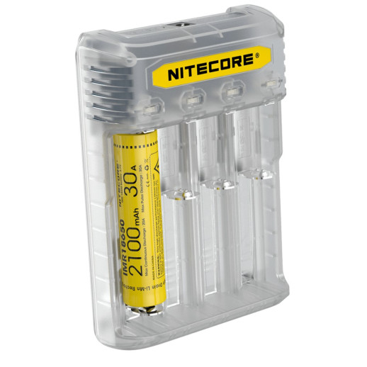 Зарядное устройство Nitecore Q4 прозрачное