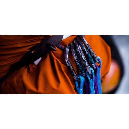 Оттяжка с карабинами Petzl DJINN AXESS 12cm blue