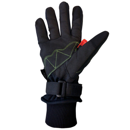 Перчатки для скандинавской ходьбы Gabel Wind Tech N.C.S. Black/Green S (8015012100007)