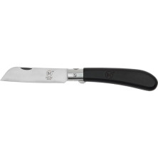 Нож Main Knives German line, ebony wood handle, sheepsfoot blade black