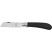 Нож Main Knives German line, ebony wood handle, sheepsfoot blade black