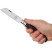 Нож Main Knives German line, ebony wood handle, sheepsfoot blade black