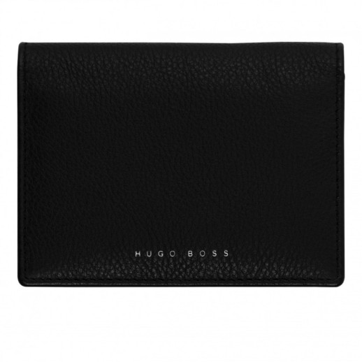 Набор Hugo Boss Storyline черный, ручка и кардхолдер