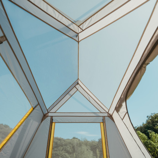 Палатка четырехместная Naturehike Cape Series 5.2 CNK2450WS037, серо-коричневая