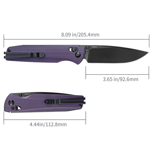 Нож складной SRM Terrier 258L-GN, фиолетовый