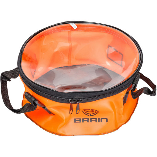 Ведро Brain EVA для прикормки 30х13cm с крышкой