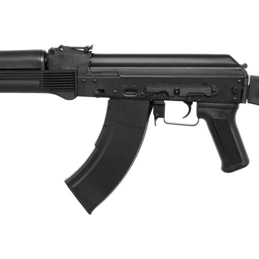 Страйкбольная винтовка LCT АК-104 AEG 6 мм со складным прикладом cashmir black