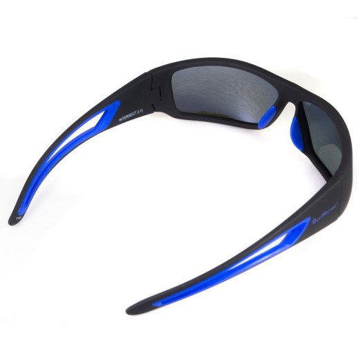 Очки BluWater Intersect-2 Polarized (G-Tech Blue) зеркальные синие