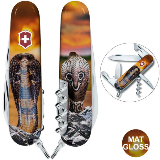 Складной нож Victorinox SPARTAN ZODIAC Королевская кобра 1.3603.Z4230pk