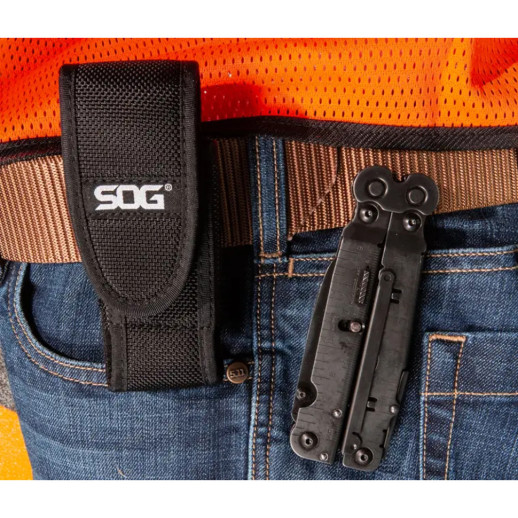 Мультитул SOG Power Assist, Black Oxide/Nylon Sheath (SOG B66N-CP)