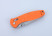 Нож складной Ganzo G738-OR оранжевый