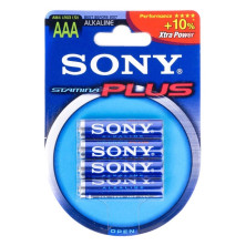 Батарейка AAA Sony LR 03 Stamina Plus 4 шт. (цена за 1шт)