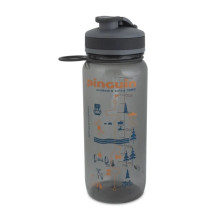 Фляга Pinguin Tritan Sport Bottle 2020 BPA-free, 0,65 L, Grey (PNG 805482)