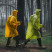 Дождевик-пончо легкий с рукавами Naturehike CNK2620FS011, L, зеленый