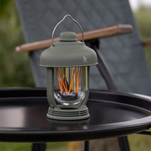 Фонарь кемпинговый Bo-Camp Dekalb Warm LED Rechargable 250 Lumen Grey (5818979)