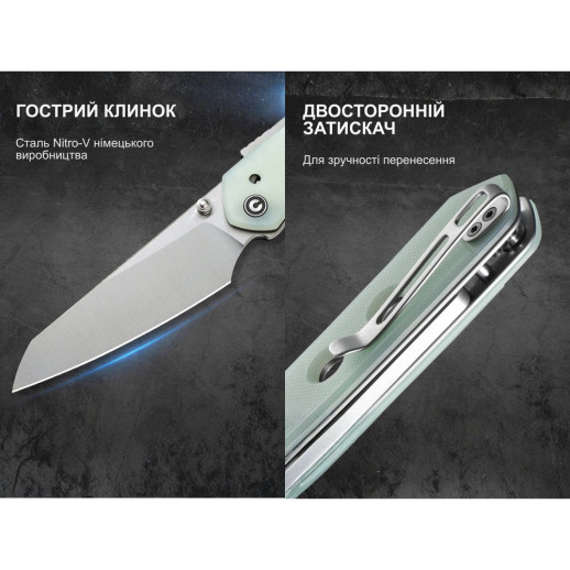 Нож складной Civivi Vision FG C22036-2
