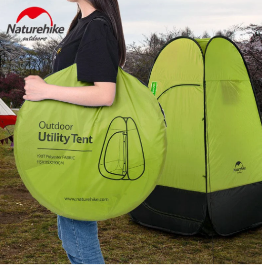 Палатка-душ Naturehike Utility Tent 210T polyester NH17Z002-P atrovirens