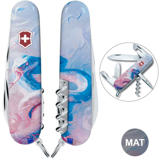 Складной нож Victorinox SPARTAN ZODIAC Очаровательная змея 1.3603.7.Z4220pk