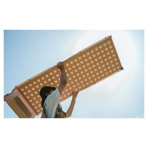 Самонадувающийся коврик Naturehike CNK2550WS025, 30мм, бежевый