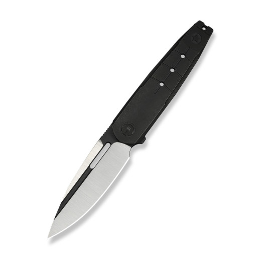 Нож складной туристический Weknife Hull (9.9 см) Bohler M390 / Titanium черный