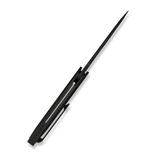 Нож складной туристический Weknife Hull (9.9 см) Bohler M390 / Titanium черный