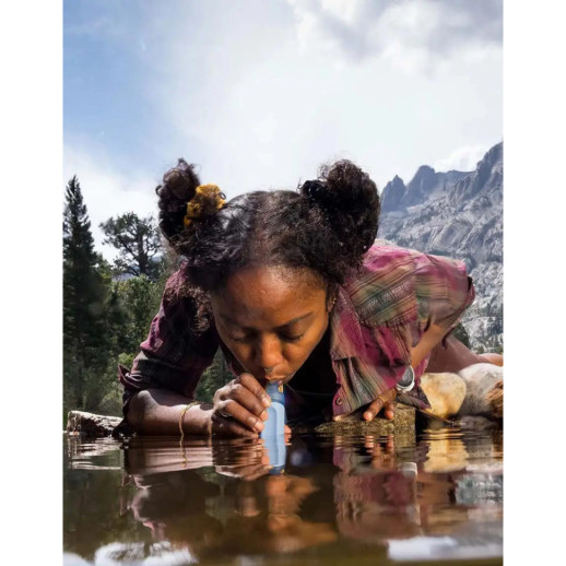 Фильтр для воды LifeStraw Peak Personal, Mountain Blue (LSW LSPSPMBWW)