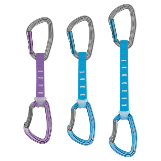 Оттяжка с карабинами Petzl DJINN AXESS 17см blue