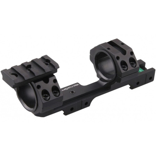 Моноблок Vector Optics 30 мм с пузырьковым уровнем на ласточкин хвост и планкой Пикатини сверху