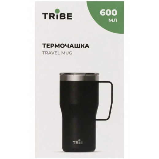 Термочашка Tribe Travel Mug 600 мл T-FA-0034, black