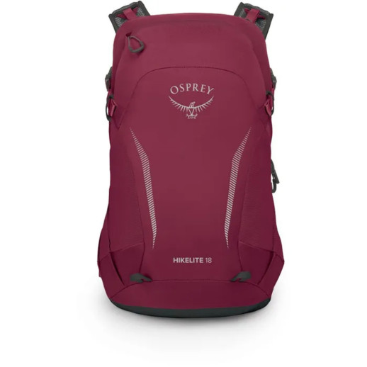 Рюкзак Osprey Hikelite 18 chameleon/black - O/S - бордовый