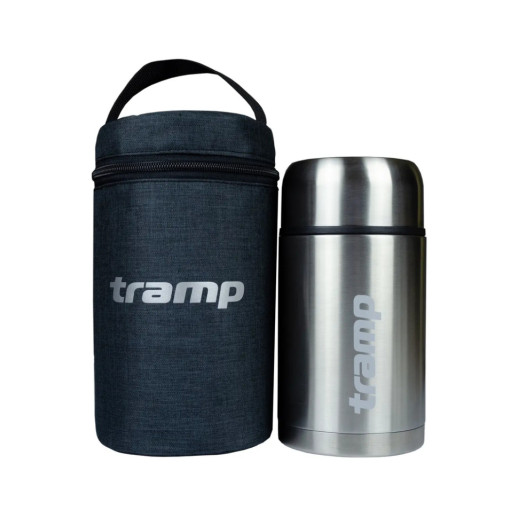 Термочехол для пищевого термоса Tramp 1 л dark-grey UTRA-002