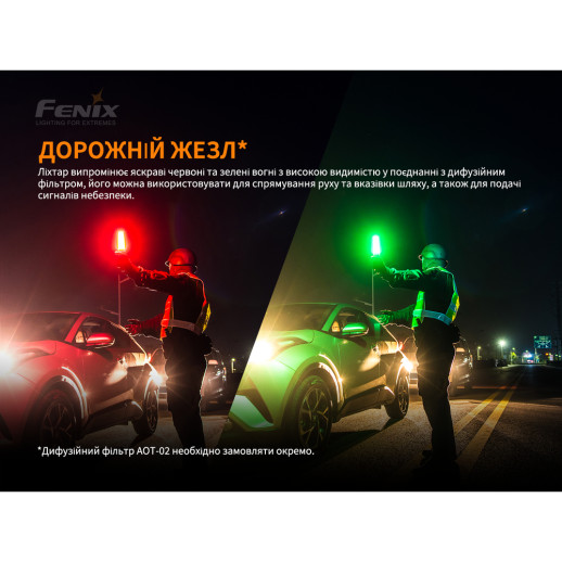 Тактический фонарь Fenix TK26R, 1500 люмен