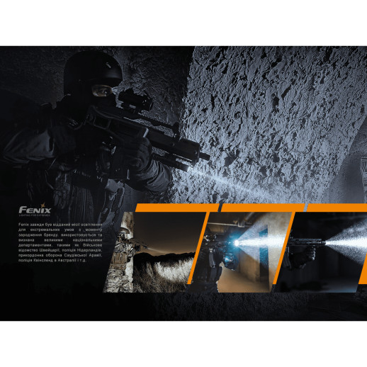 Тактический фонарь Fenix TK26R, 1500 люмен