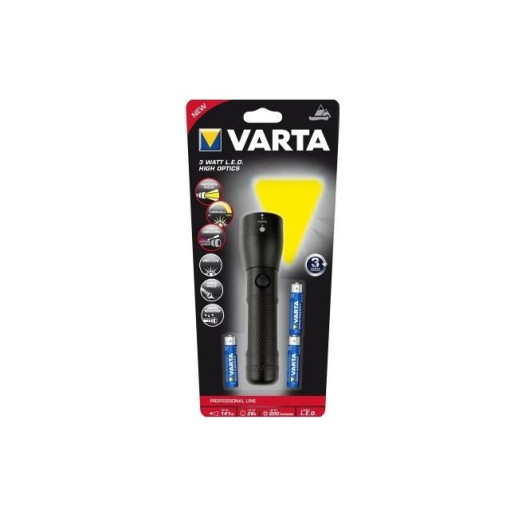 Ручной фонарь Varta 3W LED, 3AAA, 200 лм (18810101421)