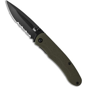 Нож Benchmade HK P30 Assist зеленый 14651SBT