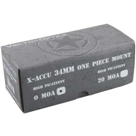 Моноблок Vector Optics X-ACCU 34 мм High на Пикатини