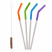 Набор стальных трубочек Klean Kanteen 5 Piece Straw Set Multi Colored