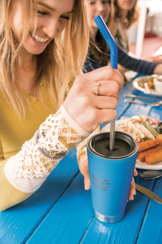 Набор стальных трубочек Klean Kanteen 5 Piece Straw Set Multi Colored